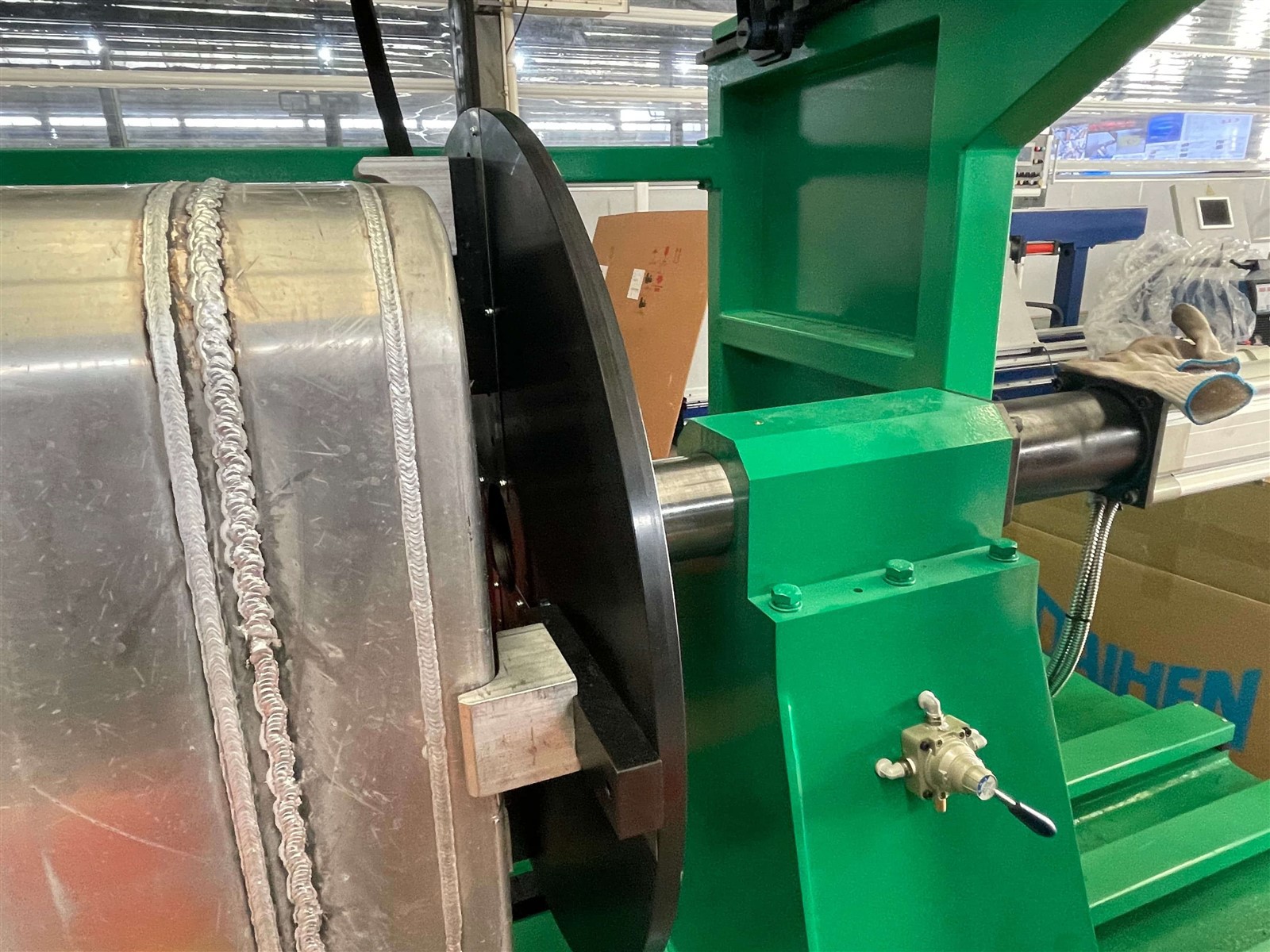 Aluminum tank welder 13 Aluminum tank welder 13